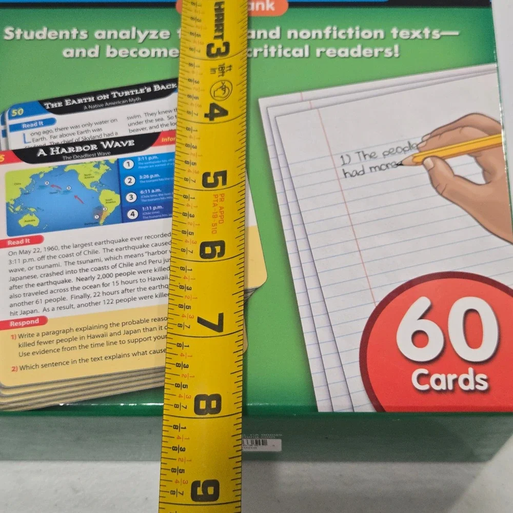 Lakeshore Read & Respond Using Evidence Card Bank Grade 3 PP493 60 Cards